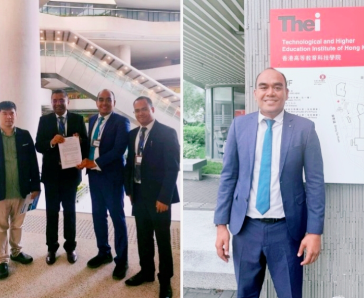 Dr. Hendriadi, Dosen Unsultra Jadi Dosen Tamu di Hong Kong, Teken MoU Internasional dengan  IMS India